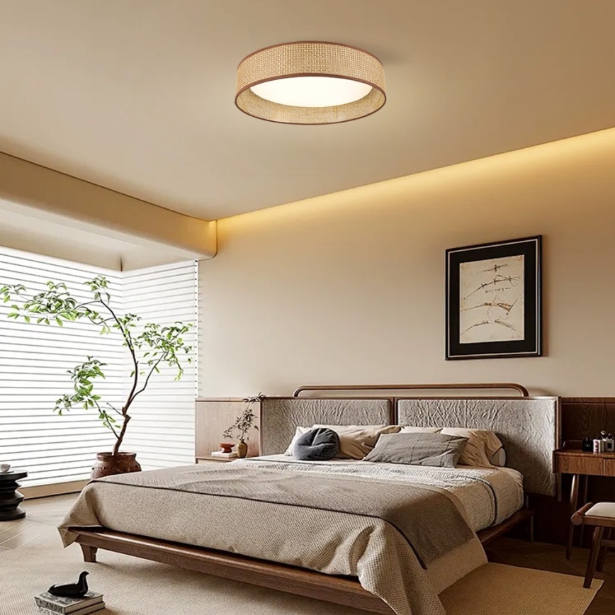 Immax NEO 07288L - LED+CCT Stmívatelné stropní svítidlo LONA LED/36W/230V 3000-6000K Wi-Fi Tuya pr. 45,5 cm + dálkové ovládání