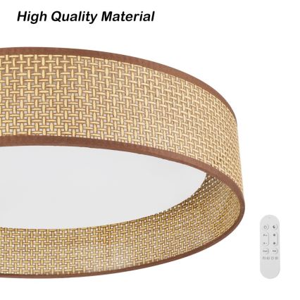 Immax NEO 07288L - LED+CCT Stmívatelné stropní svítidlo LONA LED/36W/230V 3000-6000K Wi-Fi Tuya pr. 45,5 cm + dálkové ovládání