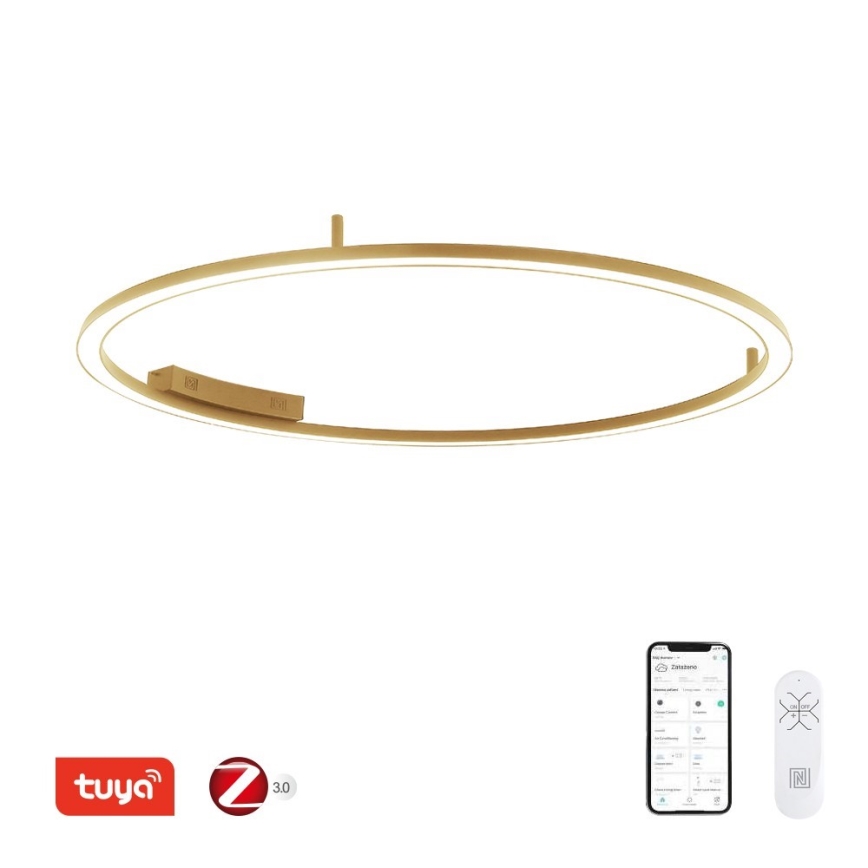 Immax NEO 07290-120G - LED+CCT Stmívatelné stropní svítidlo FINO LED/55W/230V 2700-6500K Tuya pr. 120 cm + dálkové ovládání