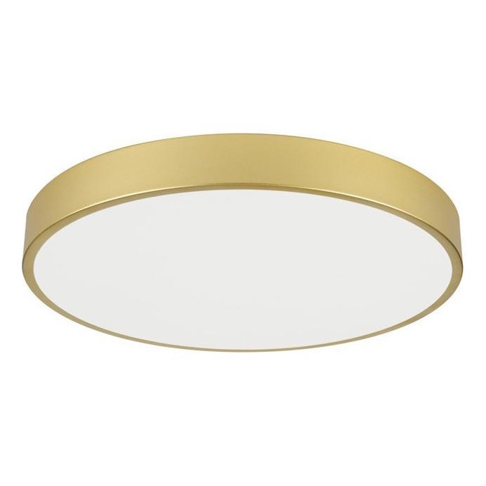 Immax NEO 07293L - LED Stmívatelné stropní svítidlo NEO LITE SEMPLICI LED/60W/230V 3000-6000K pr. 60 cm Wi-Fi Tuya zlatá + dálkové ovládání