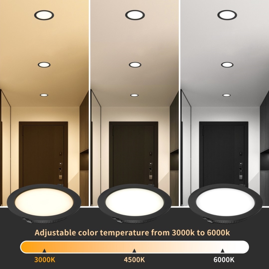 Immax NEO 07294L - LED Stmívatelné podhledové svítidlo DOWN LED/36W/230V Wi-Fi pr. 23 cm bílá