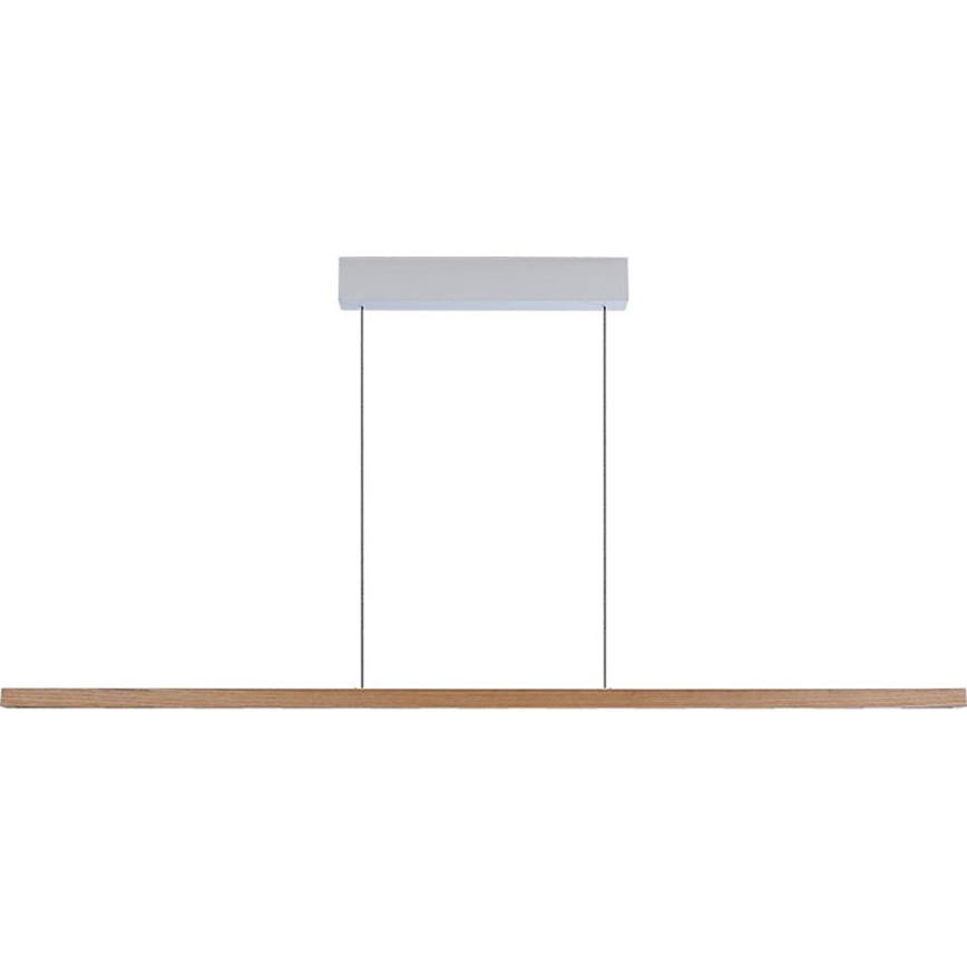 Immax NEO 07310L - LED Stmívatelný lustr na lanku se senzorem MADEIRA LED/37W/230V 157 cm jasan