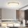 Immax NEO 07312L - LED Stmívatelné stropní svítidlo SEMPLICI LED/128W/230V pr. 100 cm Wi-Fi Tuya zlatá + dálkové ovládání