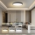 Immax NEO 07314L - LED Stmívatelné stropní svítidlo SEMPLICI LED/128W/230V pr. 100 cm Wi-Fi Tuya černá + dálkové ovládání