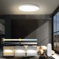 Immax NEO 07315L - LED Stmívatelné stropní svítidlo SEMPLICI LED/96W/230V pr. 80 cm Wi-Fi Tuya bílá + dálkové ovládání