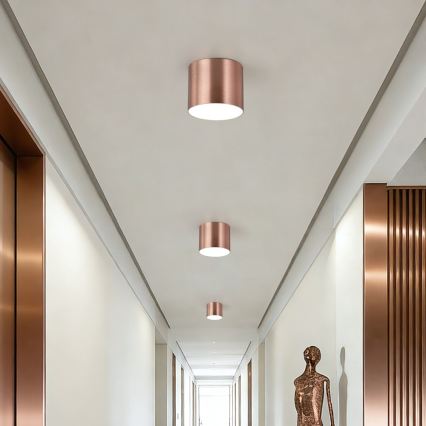 Immax NEO 07319L - LED Stmívatelné stropní svítidlo RONDATE LED/18W/230V pr. 11,5 cm Wi-Fi Tuya rose gold