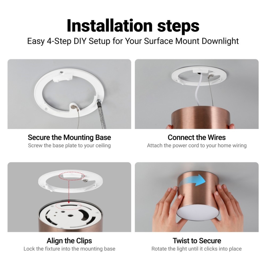 Immax NEO 07320L - LED Stmívatelné stropní svítidlo RONDATE LED/32W/230V pr. 16,5 cm Wi-Fi Tuya rose gold