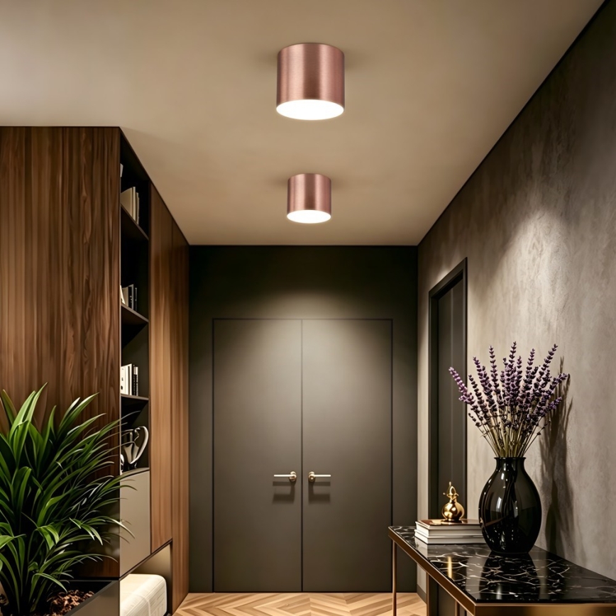 Immax NEO 07320L - LED Stmívatelné stropní svítidlo RONDATE LED/32W/230V pr. 16,5 cm Wi-Fi Tuya rose gold
