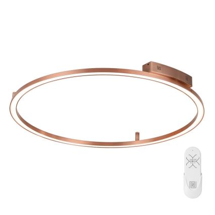 Immax NEO 07325-120C - LED Stmívatelné stropní svítidlo FINO LED/72W/230V 120 cm Tuya rose gold + dálkové ovládání