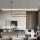 Immax NEO 07329L - LED Stmívatelný lustr na lanku FINO LED/72W/230V 120 cm Tuya černá + dálkové ovládání