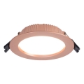 Immax NEO 07330L - LED Stmívatelné podhledové svítidlo DOWN LED/12W/230V Wi-Fi Tuya pr. 12 cm rose gold