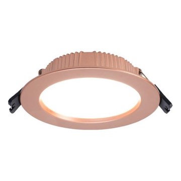Immax NEO 07330L - LED Stmívatelné podhledové svítidlo DOWN LED/12W/230V Wi-Fi Tuya pr. 12 cm rose gold