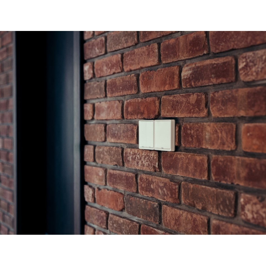 Immax NEO 07506L - Vypínač 1-tlačítkový SMART 1xCR2430 Zigbee 3.0 Tuya