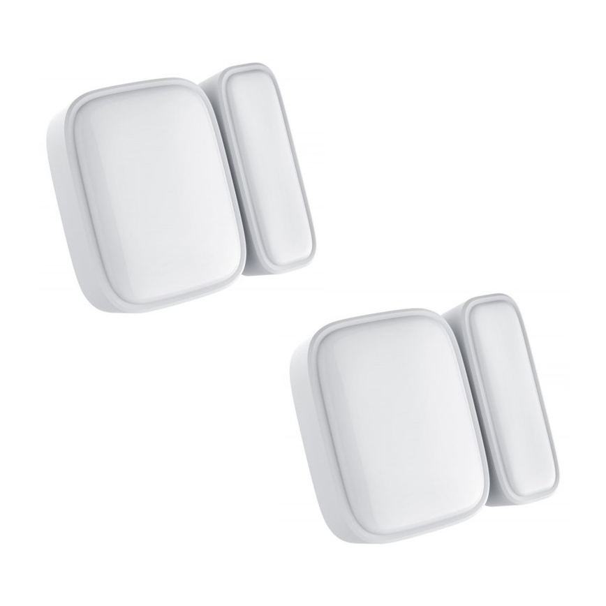 Immax NEO 07511L - SADA 2x Magnetické čidlo na okna a dveře SMART 1xCR2032  Zigbee Tuya