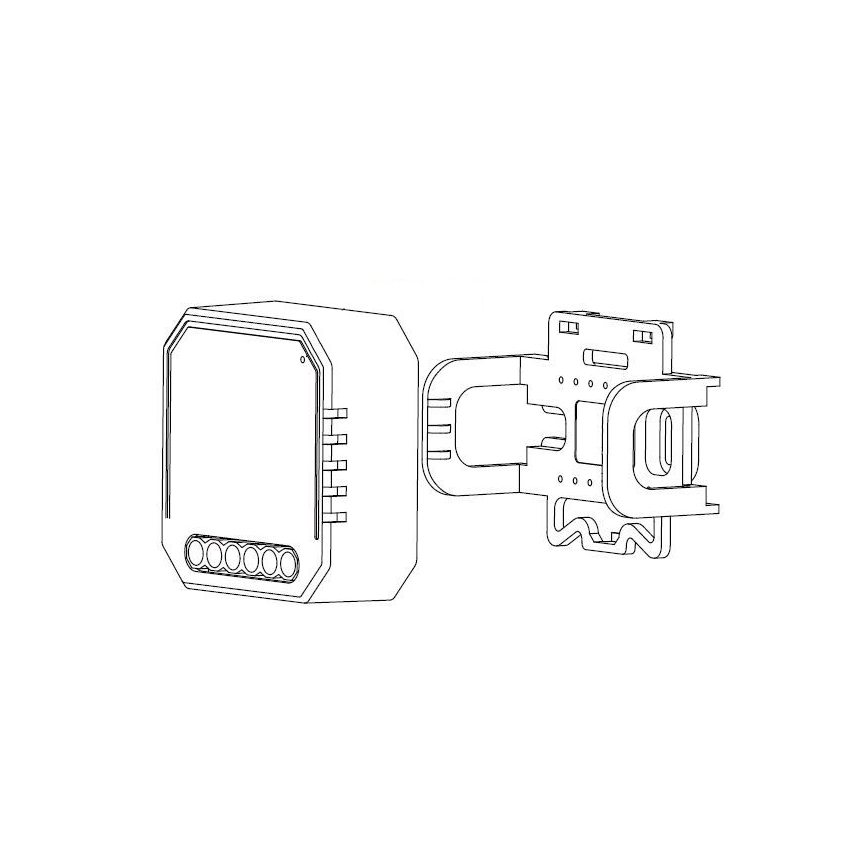 Immax NEO 07520L - Chytrý stmívatelný kontroler V5 2-tlačítkový Tuya