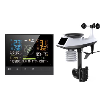 Immax NEO 07528L - Profesionální meteostanice 7v1 NEO LITE SMART 5V/2xAAA + 3xAA