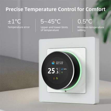 Immax NEO 07534L - Termostat pro podlahové topení SMART 230V/3A Wi-Fi Tuya