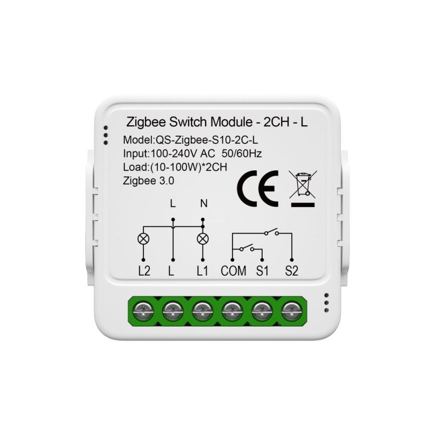 Immax NEO 07572L - Chytrý kontroler NEO LITE V8 2-tlačítkový Tuya