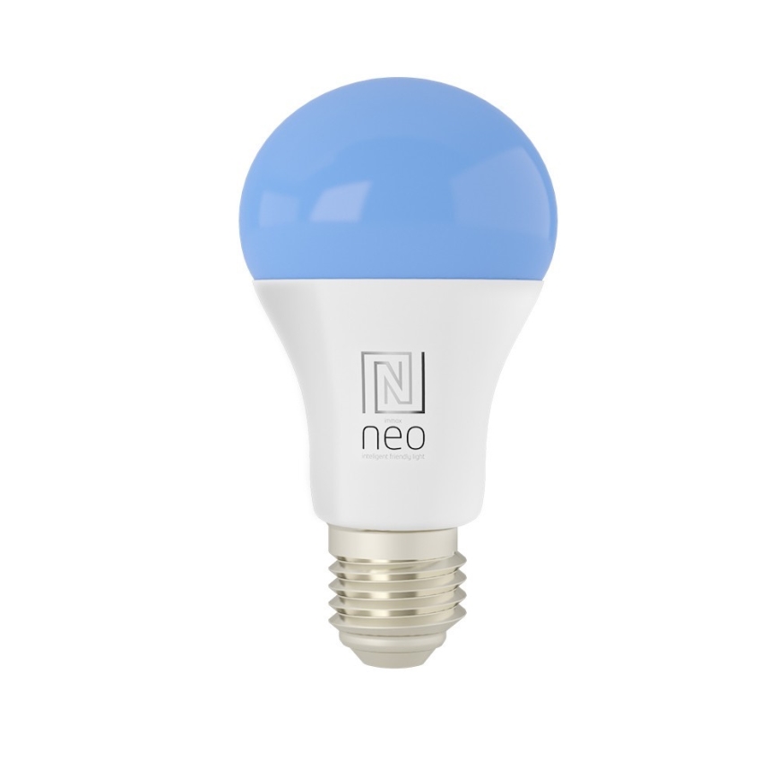 Immax NEO 07712L - LED RGB+CCT Stmívatelná žárovka NEO LITE Smart E27/9W/230V Wi-Fi Tuya 2200 - 6500K