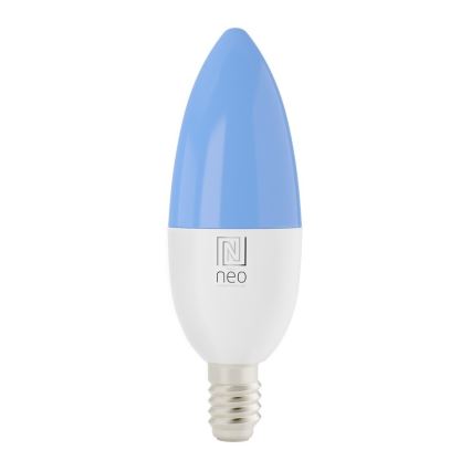 Immax NEO 07716L - LED RGB+CCT Stmívatelná žárovka E14/5,5W/230V 2700K Wi-Fi Tuya