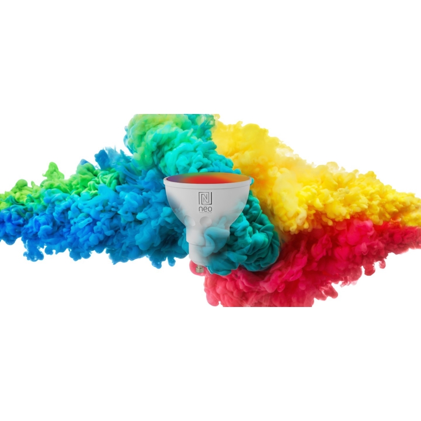 Immax NEO 07724C - SADA 3x LED RGB+CCT Stmívatelná žárovka GU10/4,8W/230V 2700K Wi-Fi Tuya
