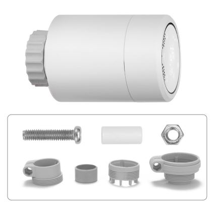 Immax NEO 07732A - SADA 3x Termostatická hlavice 2xAA/3V Tuya