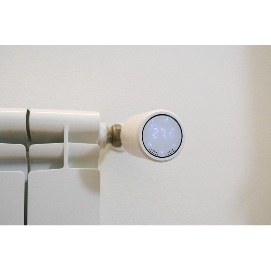 Immax NEO 07732C - SADA 4x Termostatická hlavice + BRIDGE PRO v3 2xAA/3V Wi-Fi Tuya