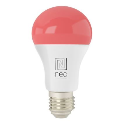 Immax NEO 07733L - LED RGB+CCT Stmívatelná žárovka NEO LITE E27/11W/230V 2700 - 6500K Wi-Fi Tuya