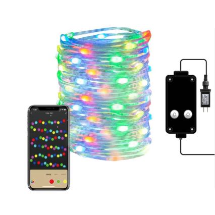 Immax NEO 07735L - LED RGB Stmívatelný venkovní pásek NEO LITE LED/7,2W/230V 10 m IP44 Wi-Fi Tuya