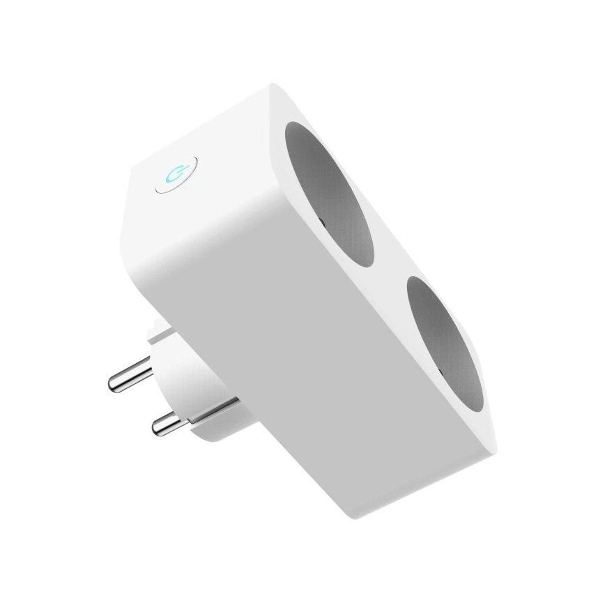Immax NEO 07752L - Chytrá rozbočovací zásuvka 2x16A/230V Tuya