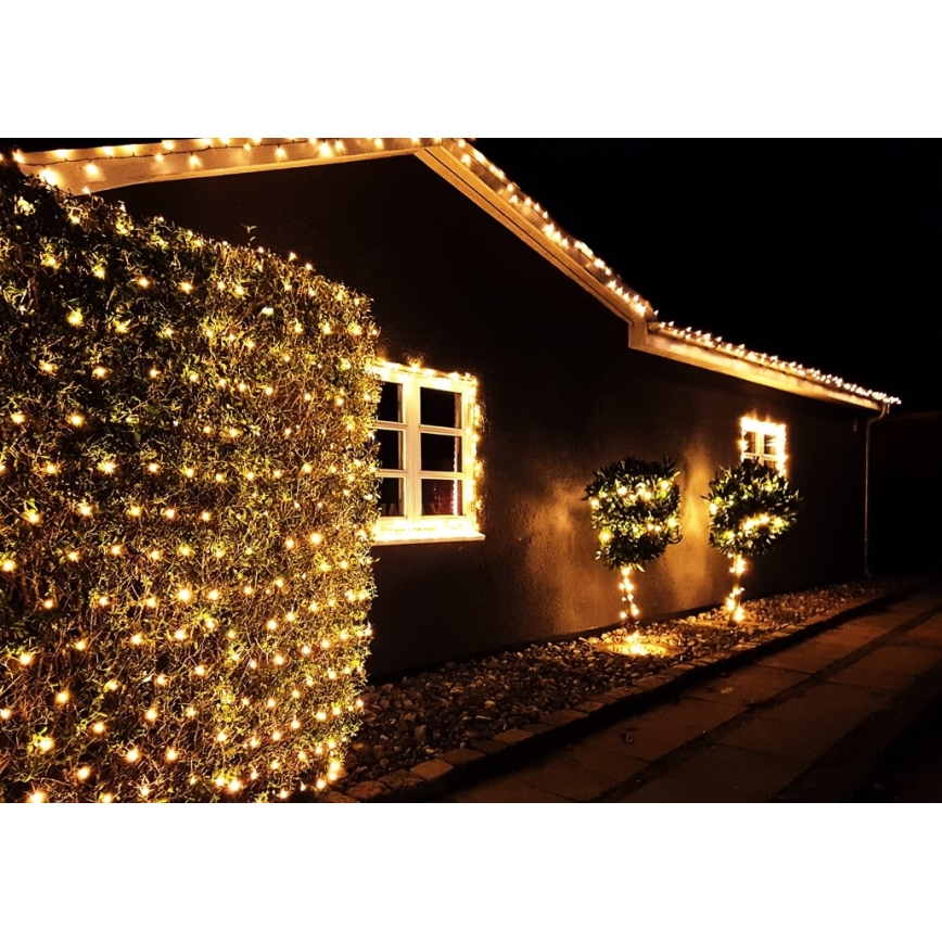 Immax NEO 07756L - LED RGBW Stmívatelný venkovní řetěz NEO LITE 400xLED/10 funkcí 43m IP44 Wi-Fi Tuya