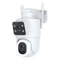Immax NEO 07783L - Chytrá venkovní kamera se senzorem DOUBLE 355° P/T 2x2MP IP65 Wi-Fi Tuya