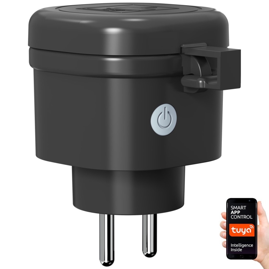 Immax NEO 07787L - Chytrá venkovní zásuvka NEO LITE 3680W/230V/16A IP44 Wi-Fi Tuya SCHUKO