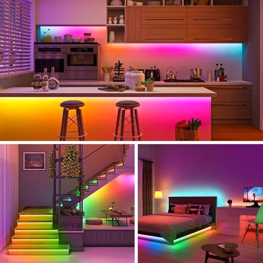 Immax NEO 07790L - LED RGB+CCT Stmívatelný pásek NEO SMART LED/15W/230V 3m IP65 Wi-FI Tuya