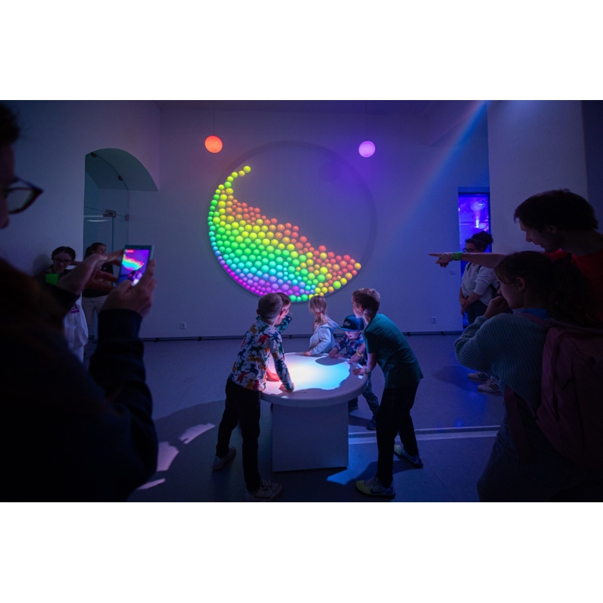 Immax NEO 07794CDO - SADA 3x LED RGB+CCT Stmívatelná žárovka E27/14W/230V 2700K-6500K Tuya Wi-Fi + dálkové ovládání