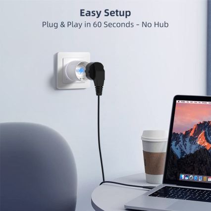 Immax NEO 07812L - Chytrá zásuvka E 3500W Wi-Fi