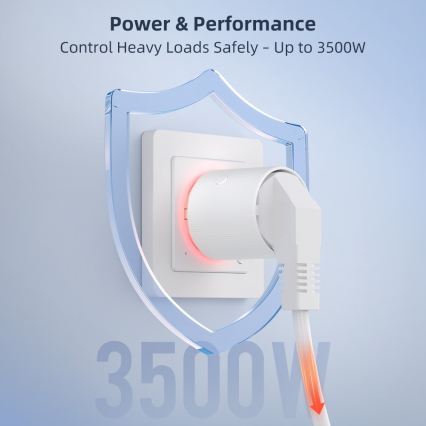 Immax NEO 07812L - Chytrá zásuvka E 3500W Wi-Fi