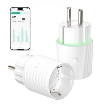 Immax NEO 07813L - Chytrá zásuvka F 3500W Wi-Fi