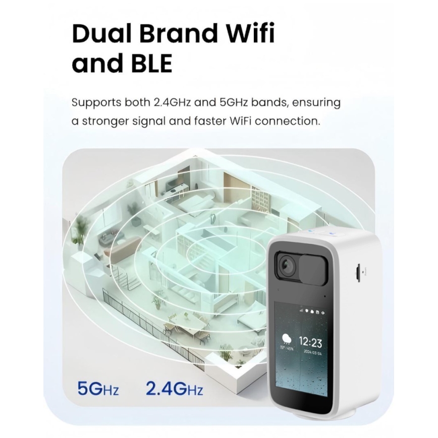 Immax NEO 07814L - Chytrá vnitřní kamera se senzorem 4 MP 5V Wi-Fi
