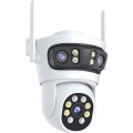 Immax NEO 07823L - Chytrá venkovní kamera se senzorem 2MP+2MP+2MP 5V Tuya Wi-Fi
