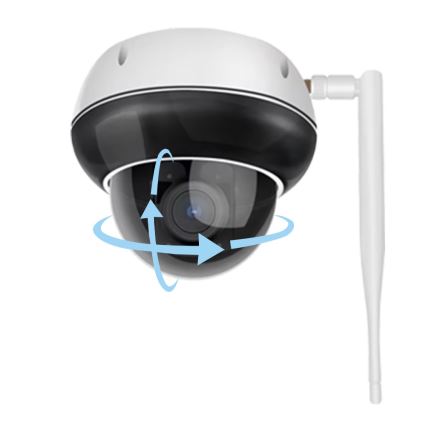Immax NEO 07825L - Chytrá venk kamera se senzorem DOME 5MP 230V IP66 TUYA Wi-Fi