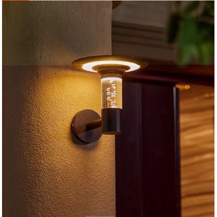 Immax NEO 07907L - LED RGB+CW/W Stmívatelné solární nástěnné svítidlo BUBBLES LED/2W/5,5V IP54 Tuya 4000 mAh