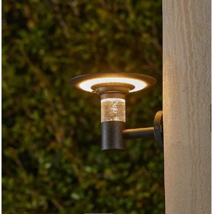 Immax NEO 07907L - LED RGB+CW/W Stmívatelné solární nástěnné svítidlo BUBBLES LED/2W/5,5V IP54 Tuya 4000 mAh