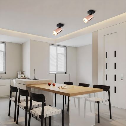 Immax NEO 08301L - Bodové svítidlo PUNTO 1xGU10/9W/230V rose gold