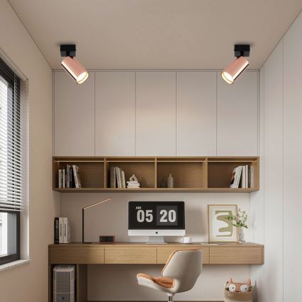 Immax NEO 08301L - Bodové svítidlo PUNTO 1xGU10/9W/230V rose gold