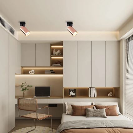 Immax NEO 08301L - Bodové svítidlo PUNTO 1xGU10/9W/230V rose gold