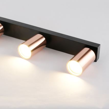 Immax NEO 08303L - Bodové svítidlo PUNTO 4xGU10/9W/230V rose gold