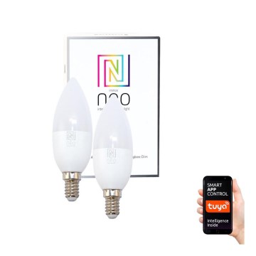 Immax NEO - 2xLED Stmívatelná žárovka E14/5W/230V ZigBee Immax NEO - 2xLED Stmívatelná žárovka E14/5W/230V ZigBee