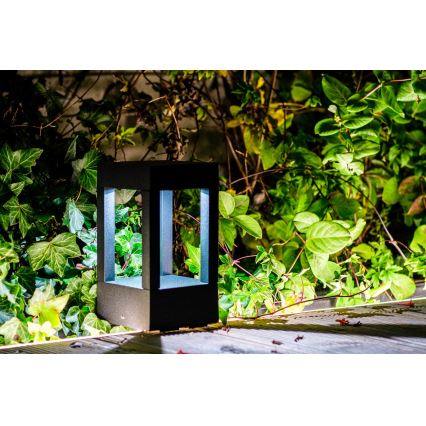 Immax NEO 07902L - LED RGB+CCT Stmívatelná venkovní lampa NEO LITE CUBE LED/10W/230V 2700-6500K IP67 Wi-Fi Tuya černá