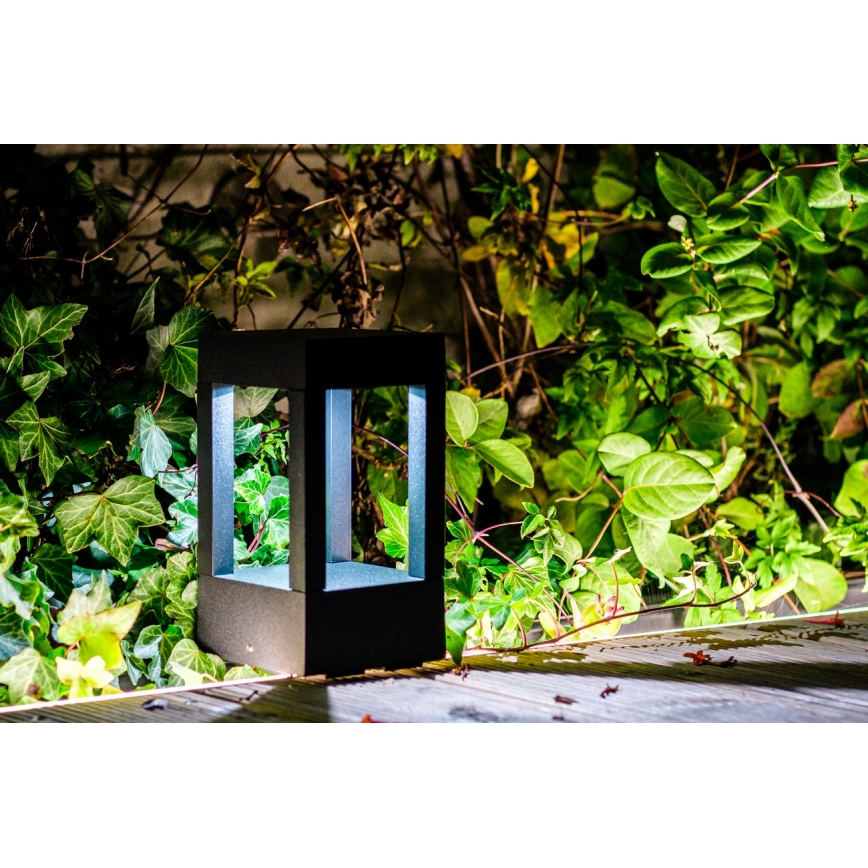 Immax NEO 07902L - LED RGB+CCT Stmívatelná venkovní lampa NEO LITE CUBE LED/10W/230V 2700-6500K IP67 Wi-Fi Tuya černá